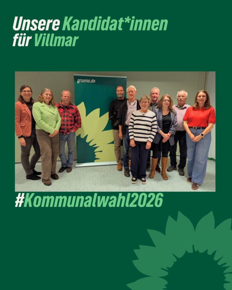 Erste GRÜNE Liste für die Kommunalwahl