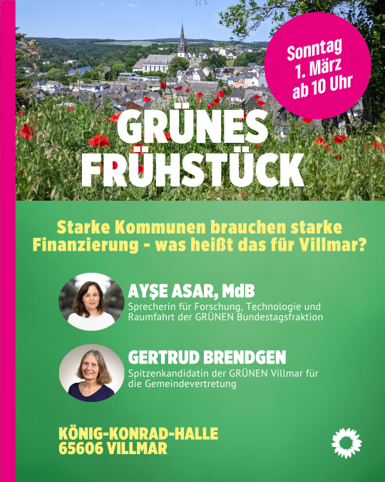 GRÜNES Frühstück mit Ayşe Asar, MdB