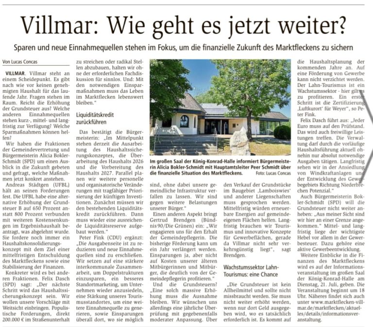 Unsere Antworten auf die NNP-Anfrage zum Thema Finanzen